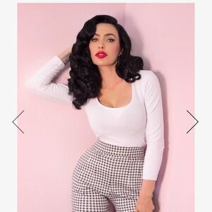 Vixen troublemaker top in white